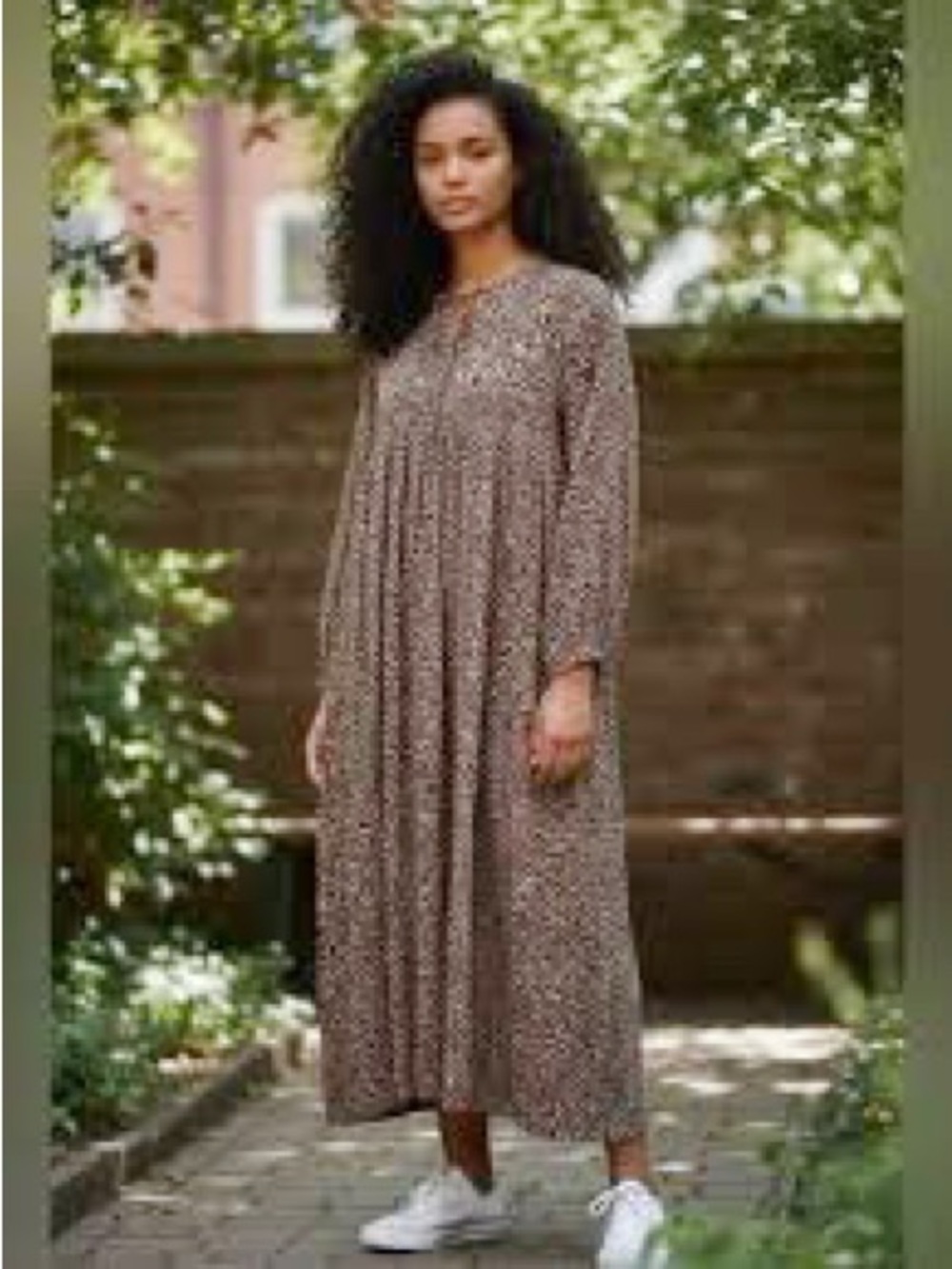 Auguste The Label Leopard Print Midi Dress